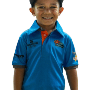 2025 Kids Champions Polo Blue